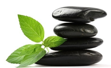 hotstone massage door Shenaia